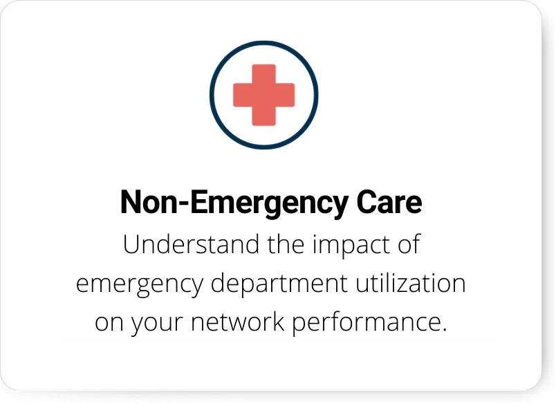Network Alignment by Non-Emergency Care