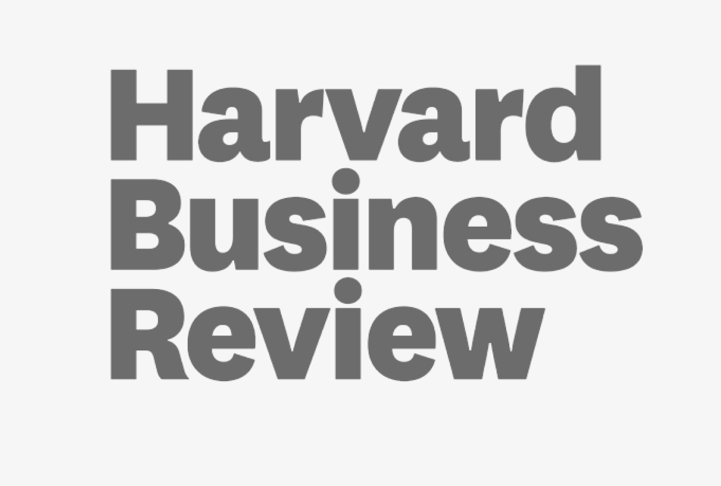 Harvard Business Review Harvard Business Review