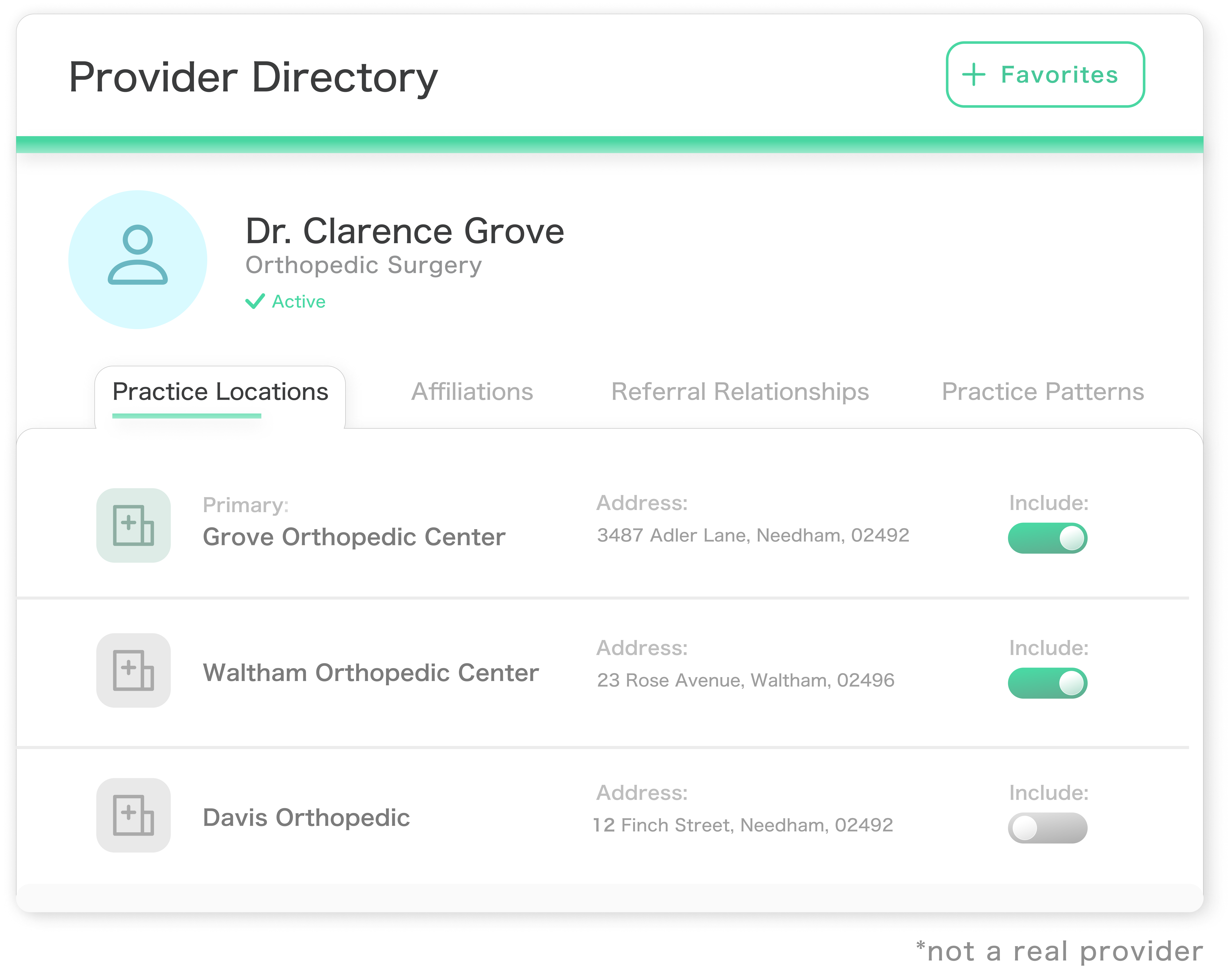 Provider Directory integrated with CRM Provider Directory integrated with CRM