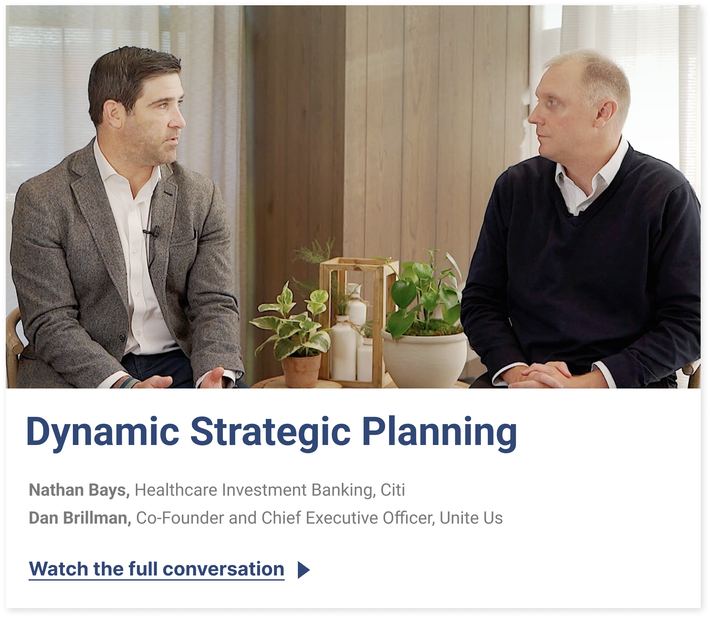 Dan Brillman and Nathan BaysCARD