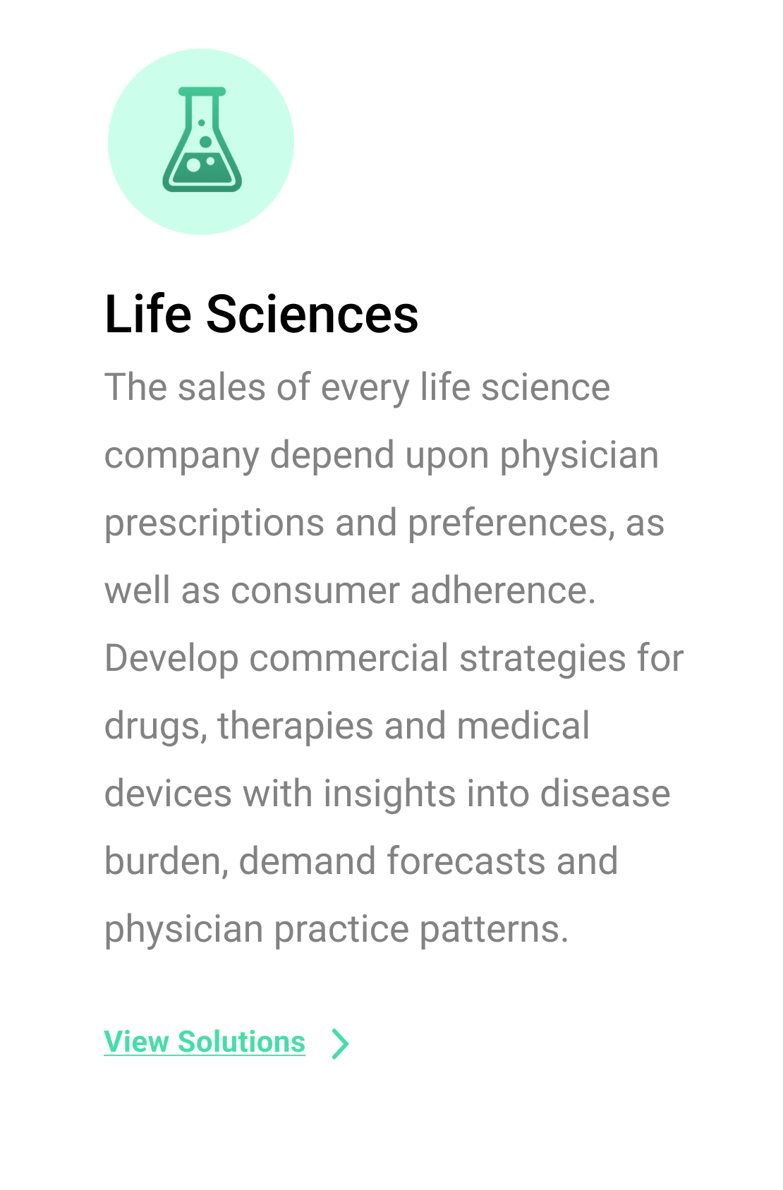 Life Sciences Solutions 