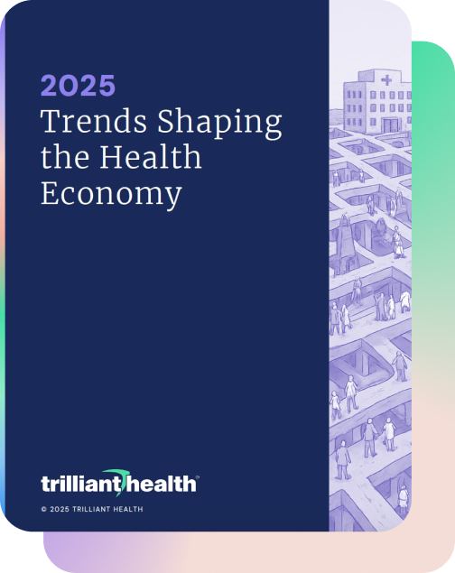 2025 Trends Shaping the Health Economy Report Cover