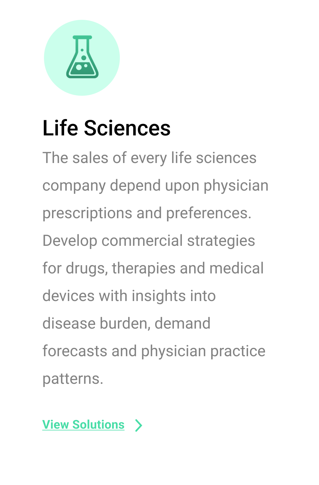 Life Sciences Solutions 