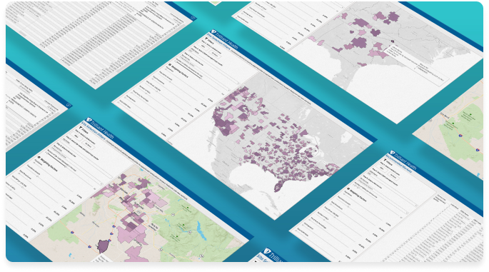 Trilliant Health Data Screens